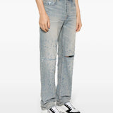 Blue jeans, full body view
