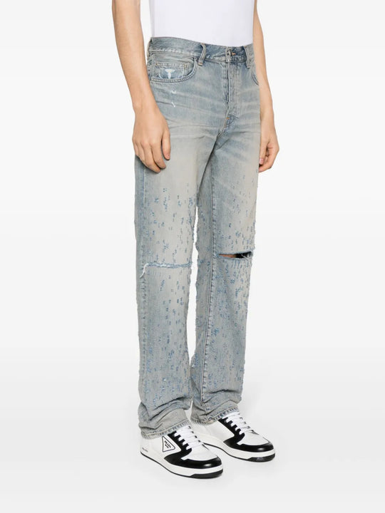 Blue jeans, full body view
