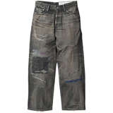 black pants, front view