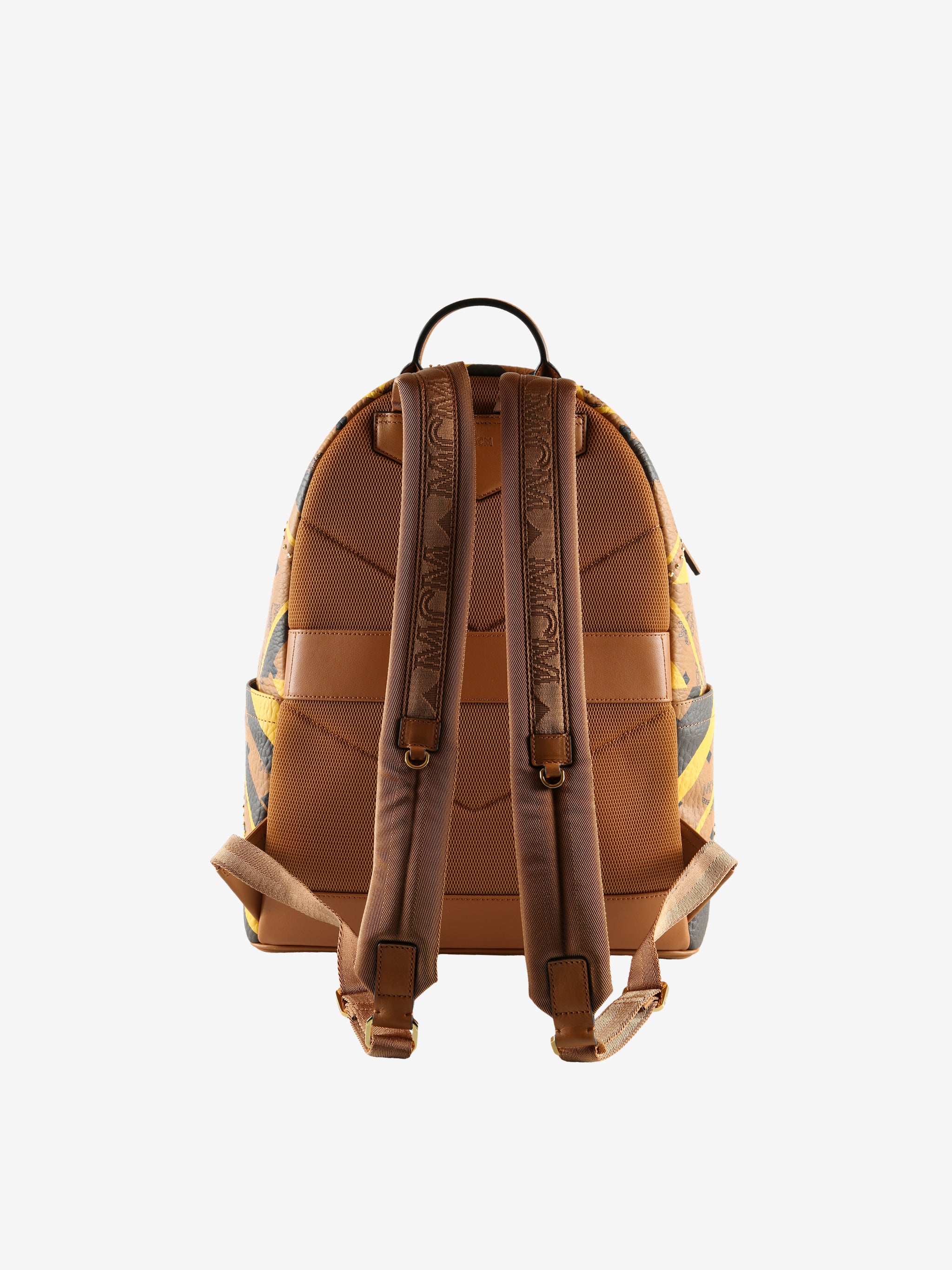 Yellow bag, back view