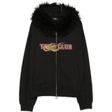 THUG CLUB - Men Tc Two Face Fur Hooded Zip-Up