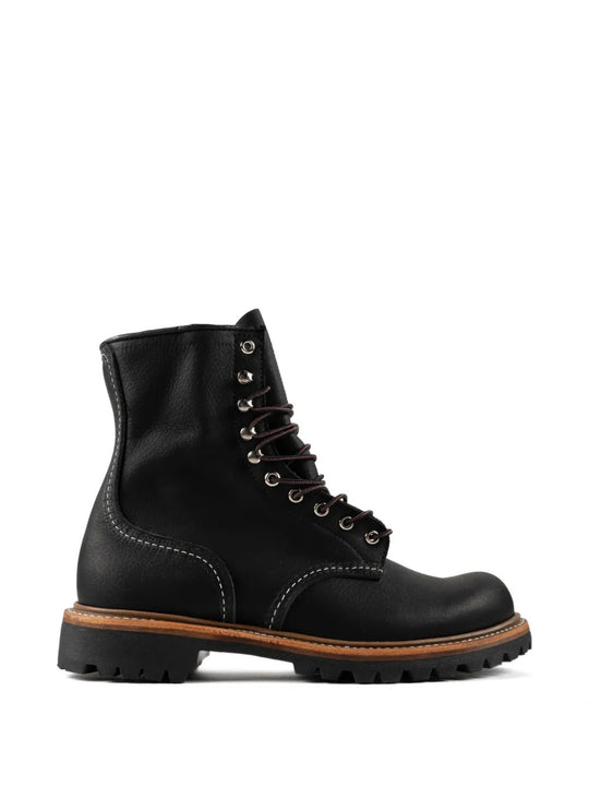 Black boots, side view