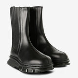 Black boot,side view