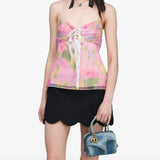 Blue bag, full body view