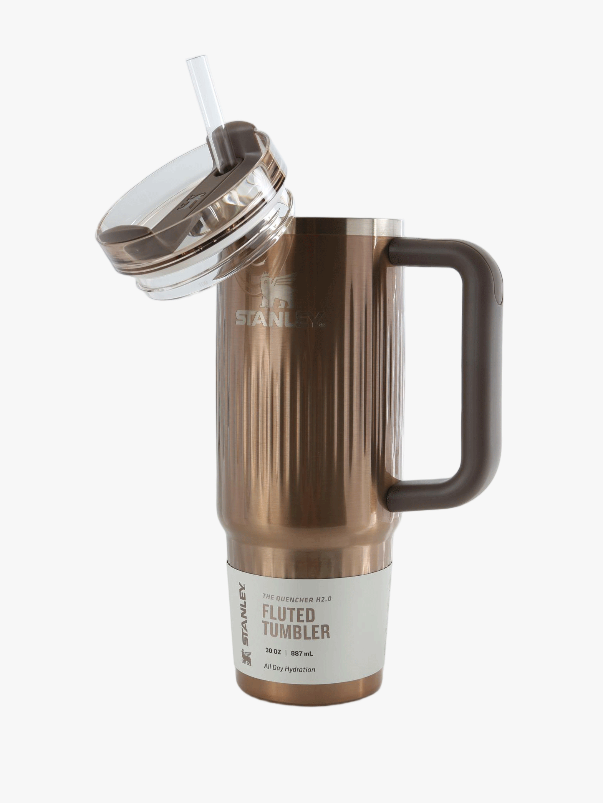 Brown product, front view