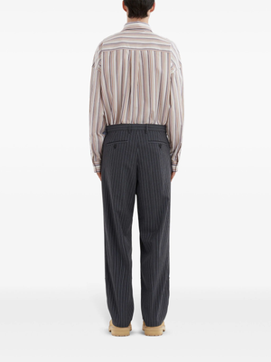 MARNI - Men Tropical Wool Cargo Pants