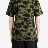 Green t-shirt, full body view