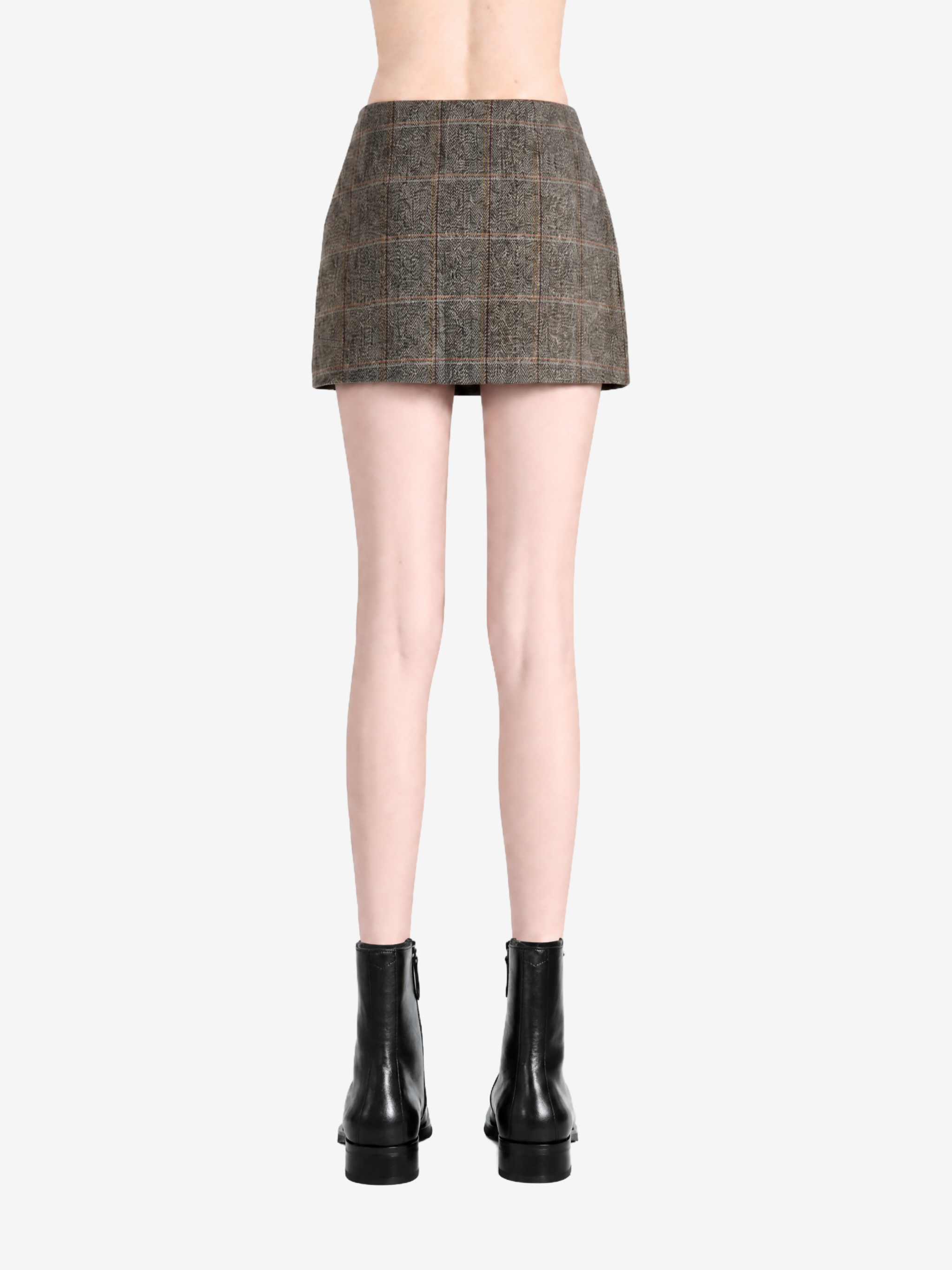 Brown dress, front view