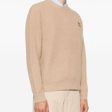 MAISON KITSUNE - Men Tonal Fox Head Patch Comfort Ribbed Jumper