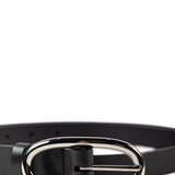 Black accessories, front view