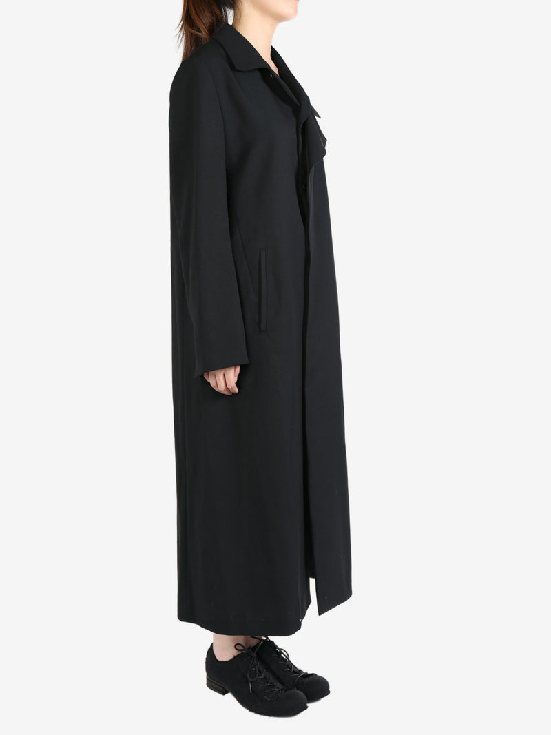 YOHJI YAMAMOTO - Women Double Layered Long Coat