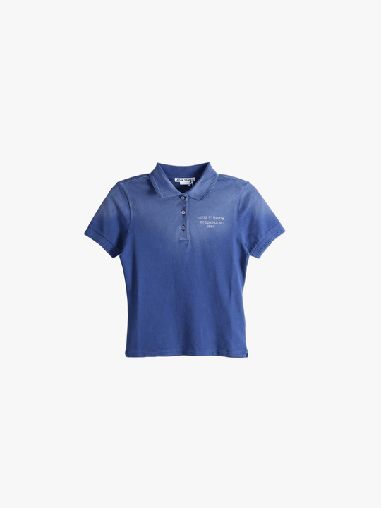 Blue t-shirts, front view