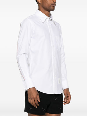 THOM BROWNE - Men Straight Fit Shirt