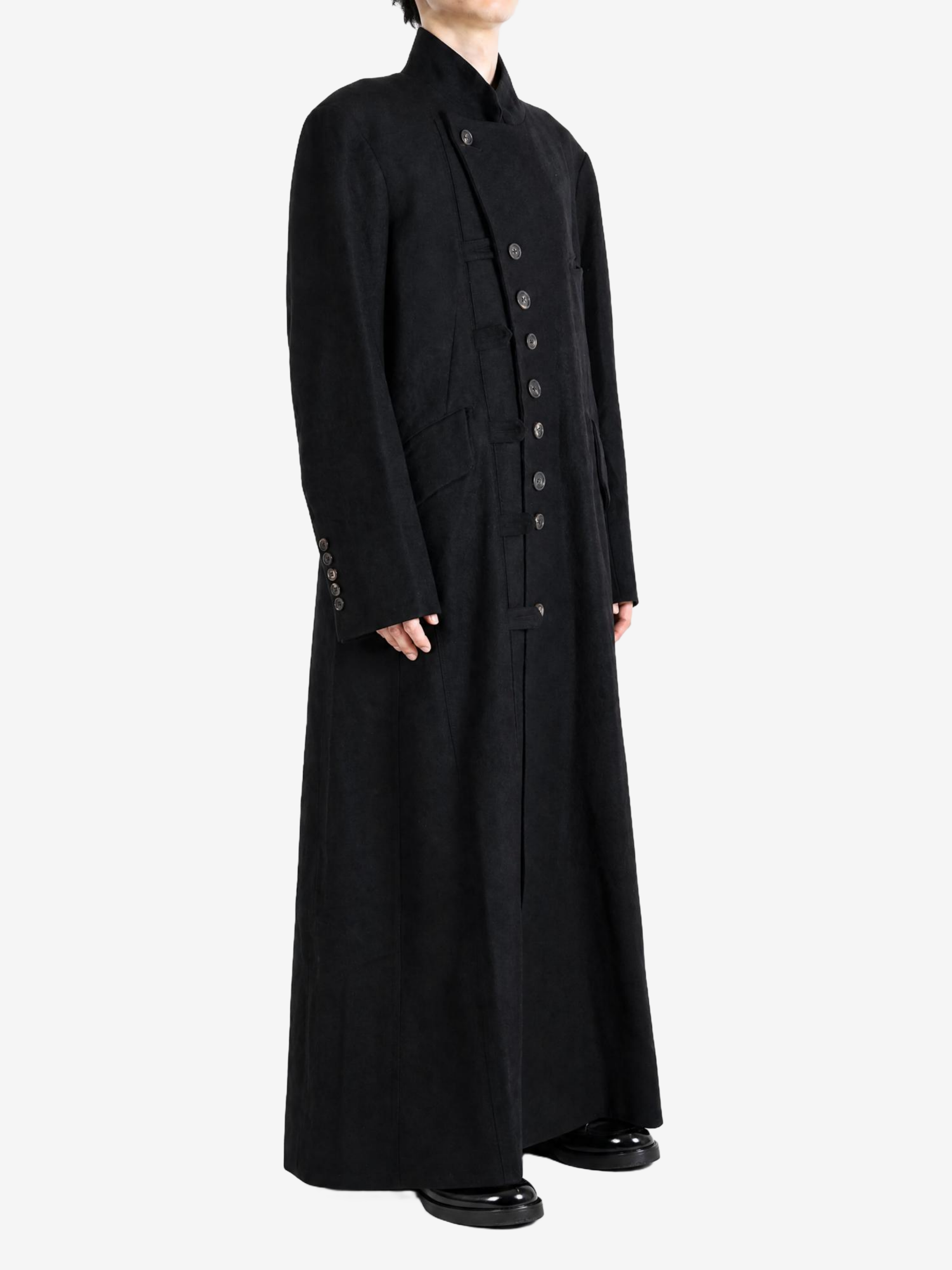 Black jacket, front view