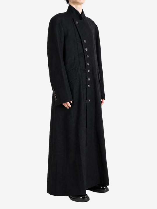 Black jacket, front view