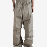 Grey pants, full body view