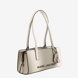 Tan bag, front view
