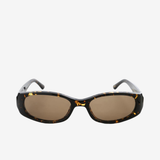 Brown eyewear, front view