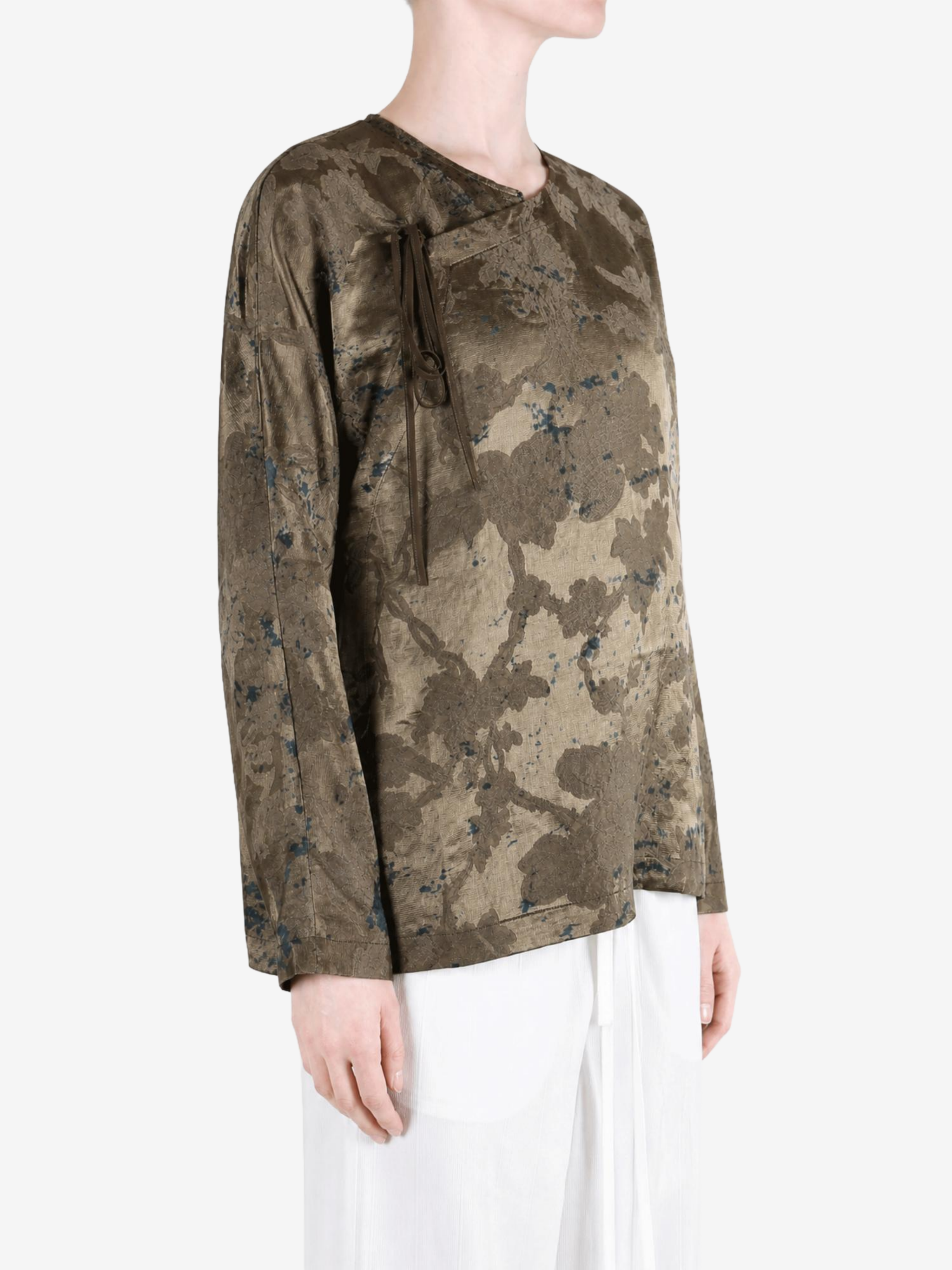 Brown jacket, front view