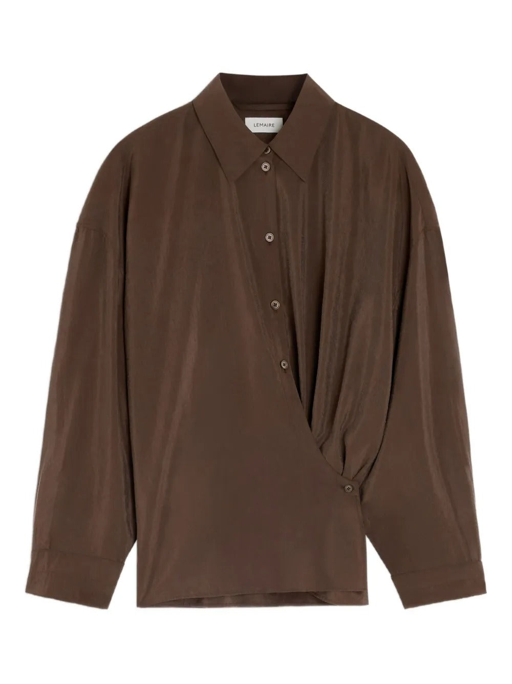 Brown shirt, front view