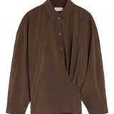 Brown shirt, front view