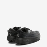 Black sneakers, back view