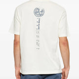 Tan t-shirt, full body view