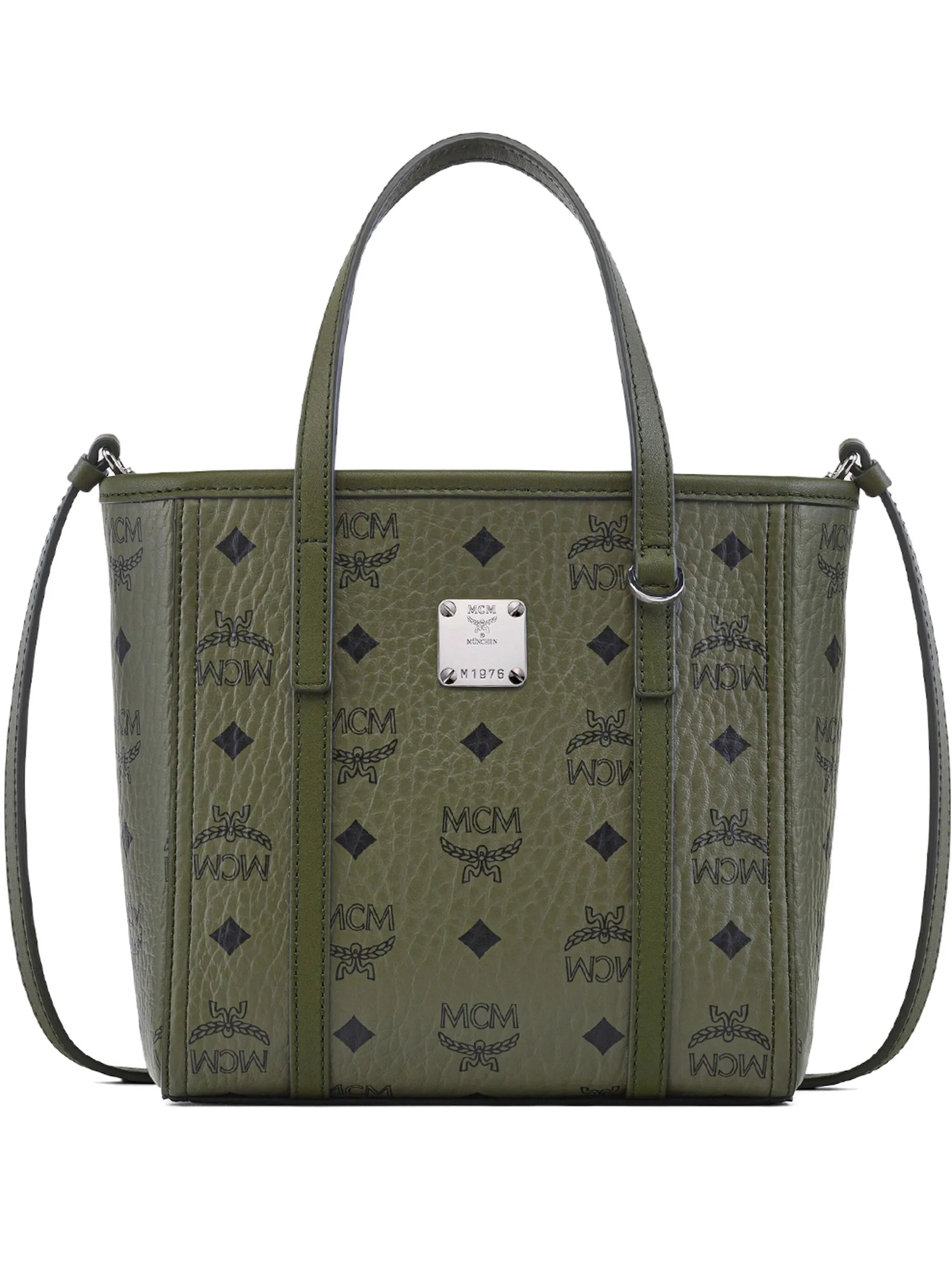 Green bag , front view