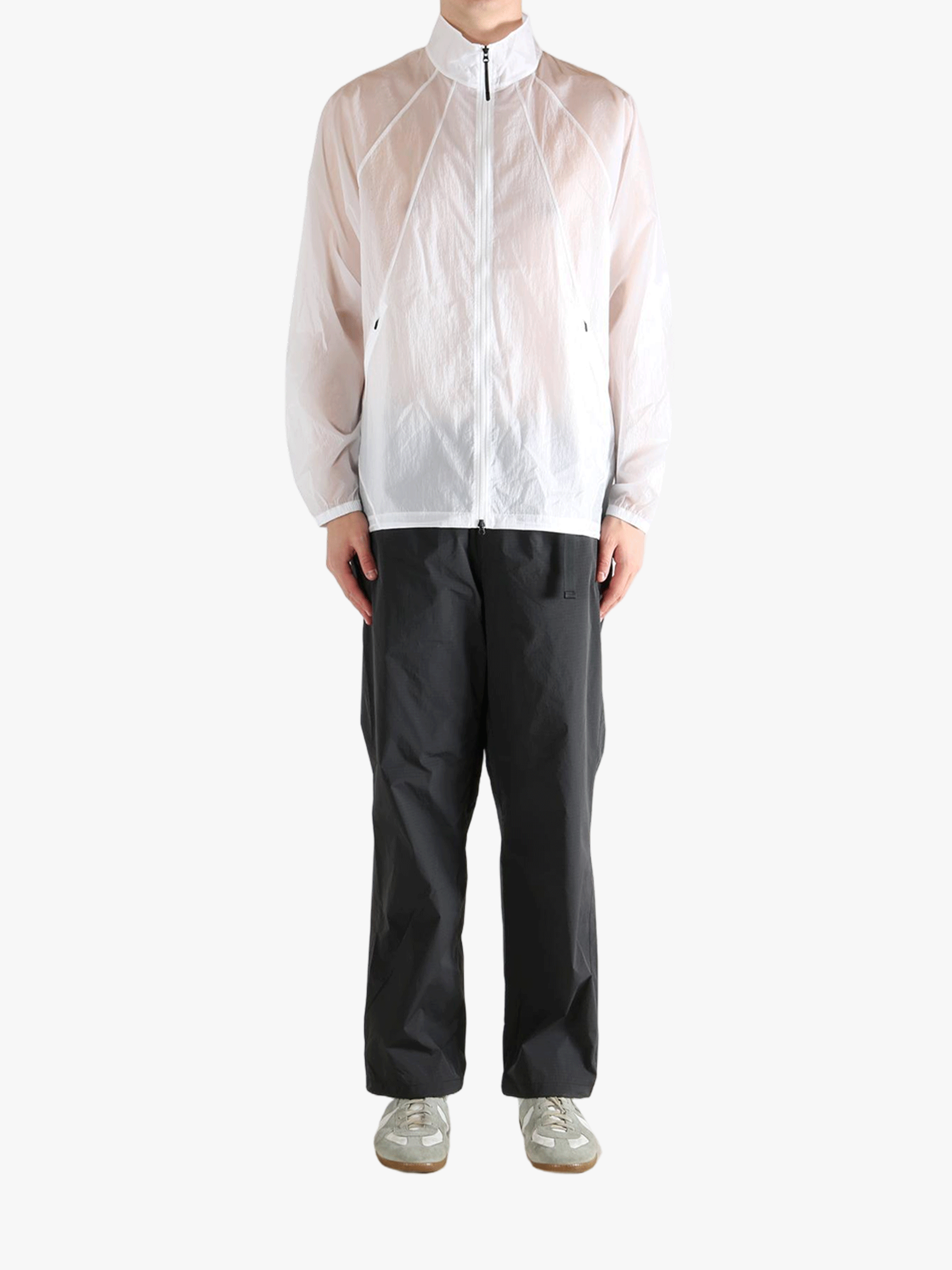 White jacket ,full body view