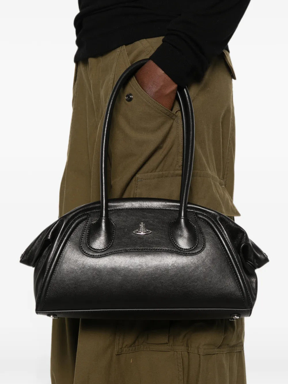 Black bag, front view