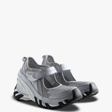 Grey shoes, front view
