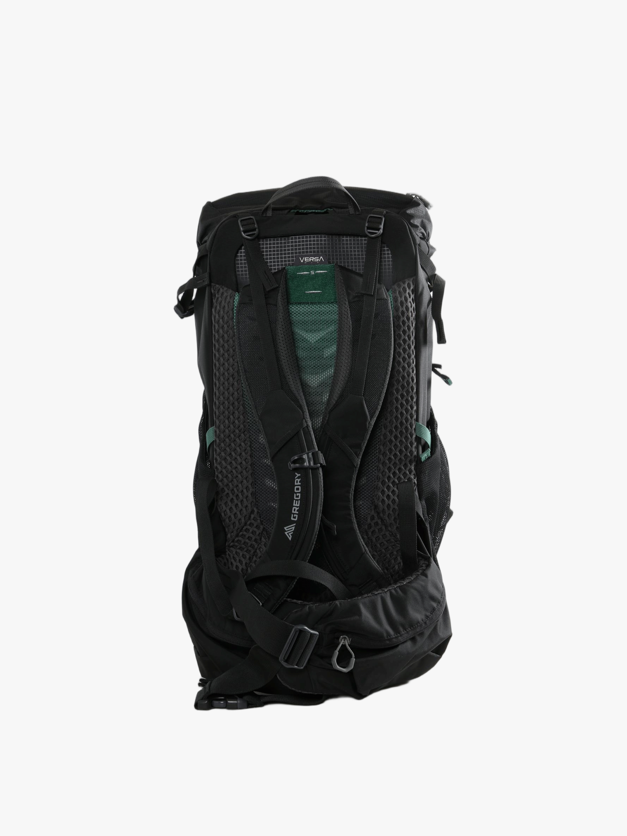 Black bag, back view