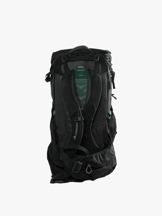 Black bag, back view
