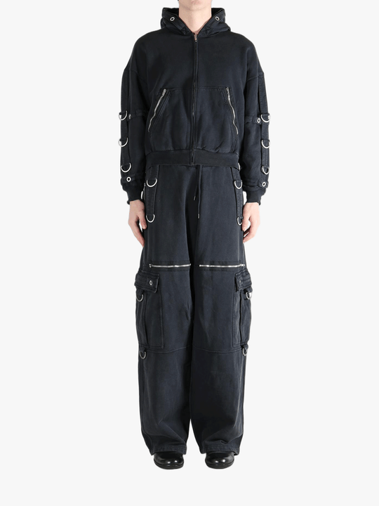 Black jacket, full body view