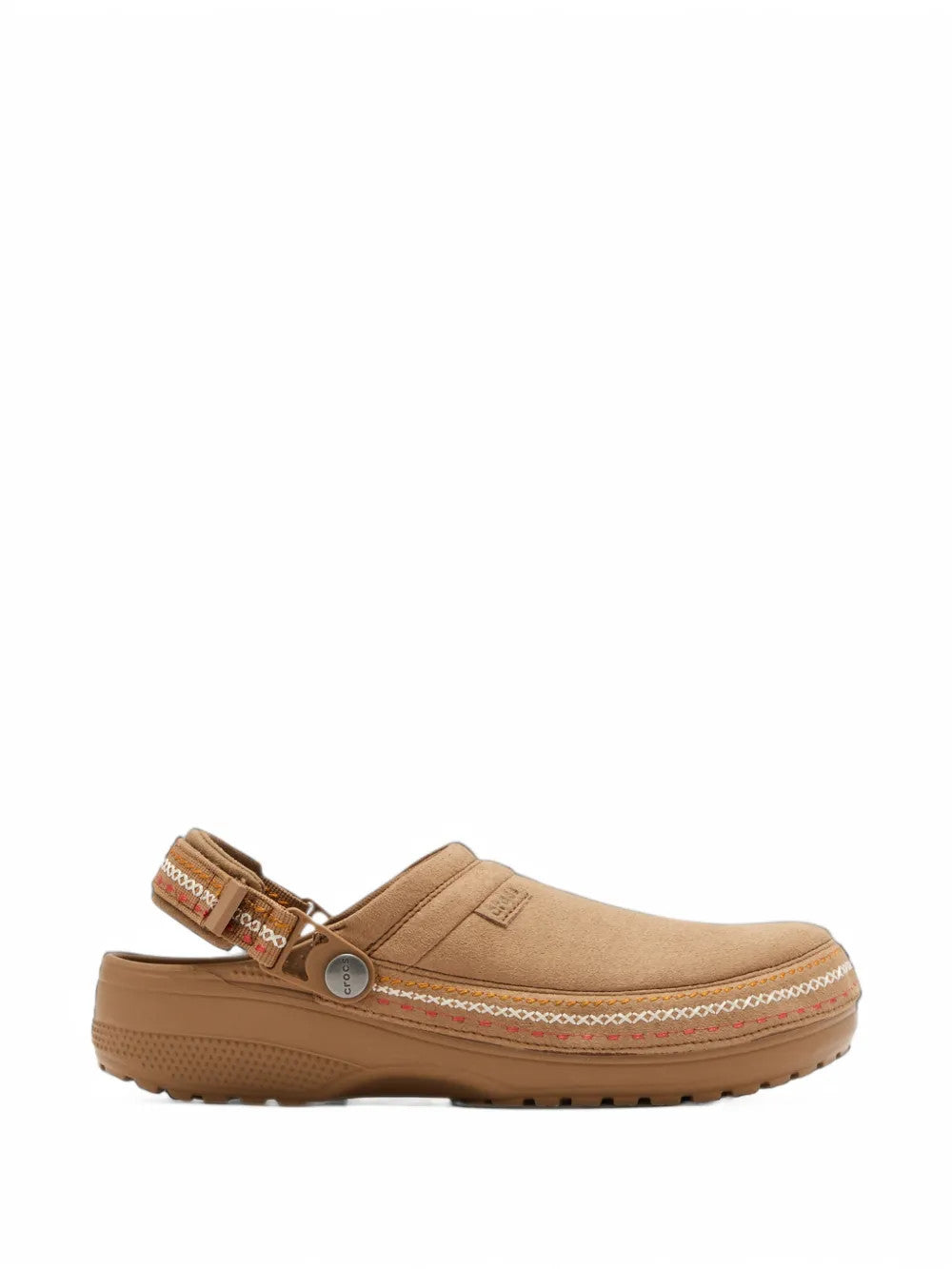 Tan shoes, front view
