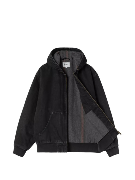 Black jacket, front view