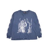 Navy t-shirt, front view