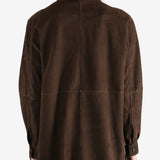 Brown shirts worn by a person, showing the shirts fit