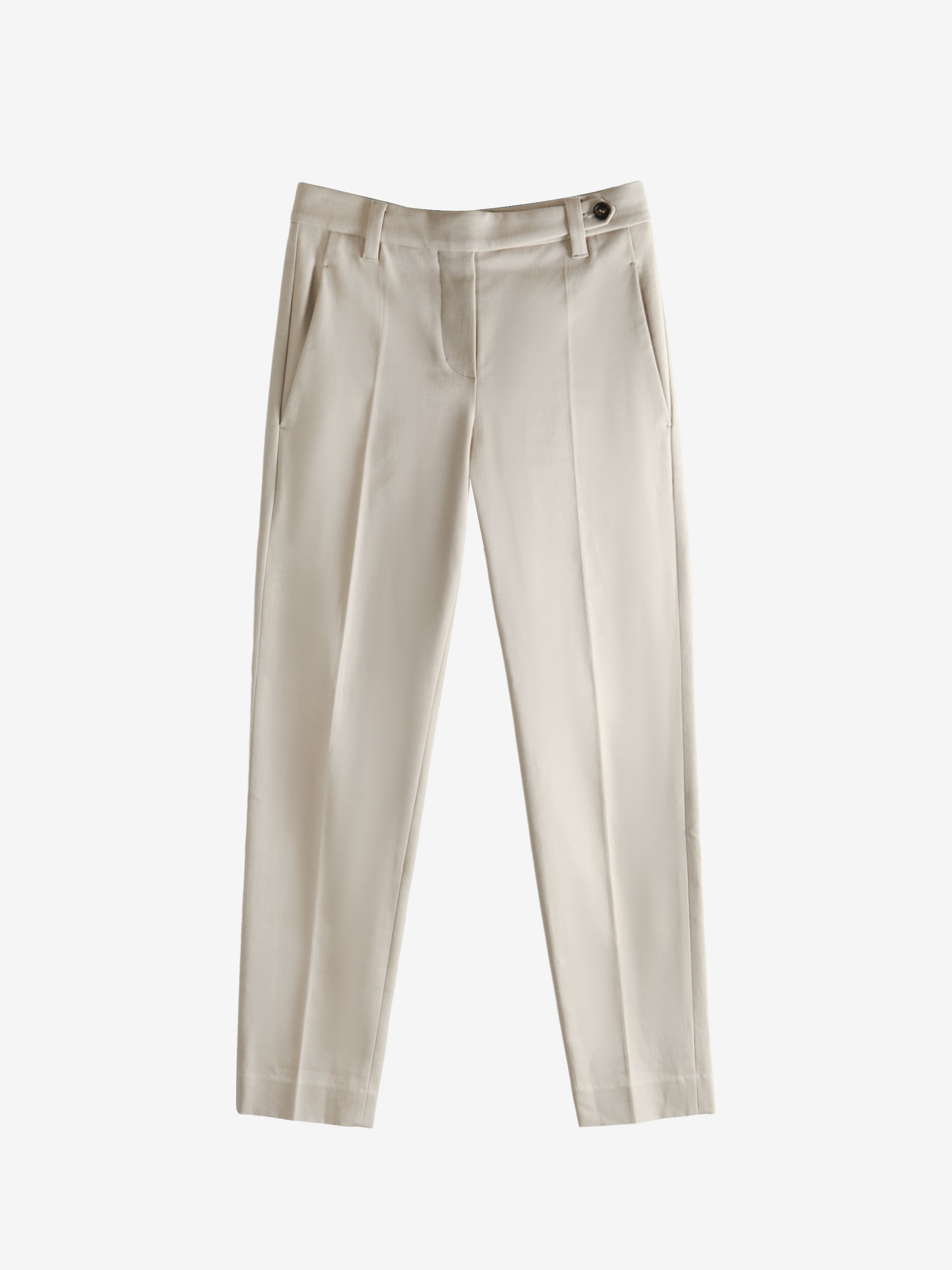 Tan pants,front view