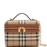 Tan bag, front view