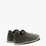 Dark gray sneakers,back view