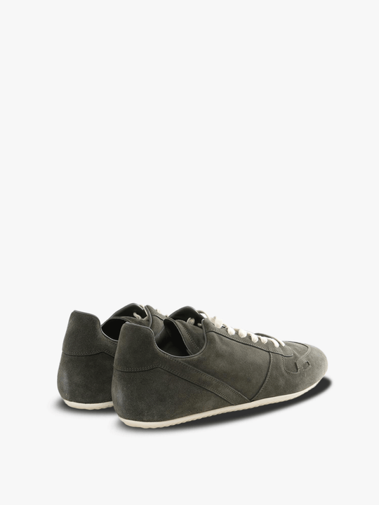 Dark gray sneakers,back view