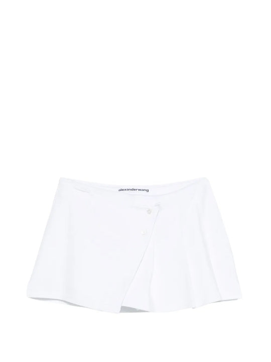 White skirt, front view