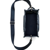Blue bag, side view