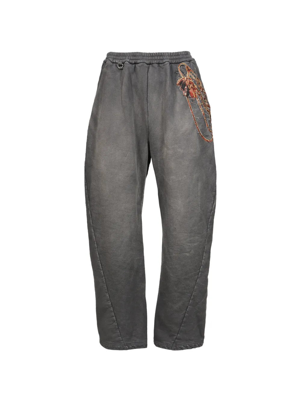 Grey pants, front view
