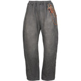 Grey pants, front view