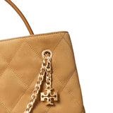 Close up of Tan bag, showing detail