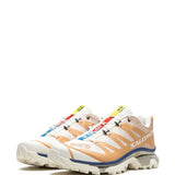 Orange sneakers, side view