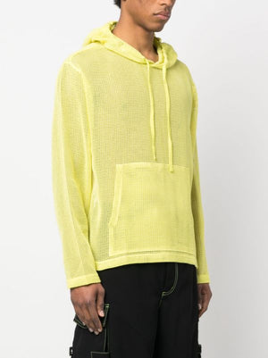 STUSSY - Men Cotton Mesh Hoodie