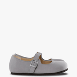 Grey shoes, side view